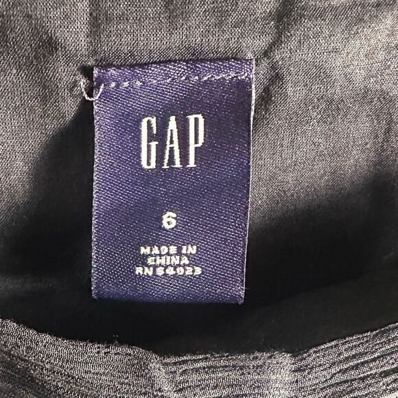 Gap Black Silk Layered Spaghetti Strap Top Size Small ▪️ - Picture 8 of 9